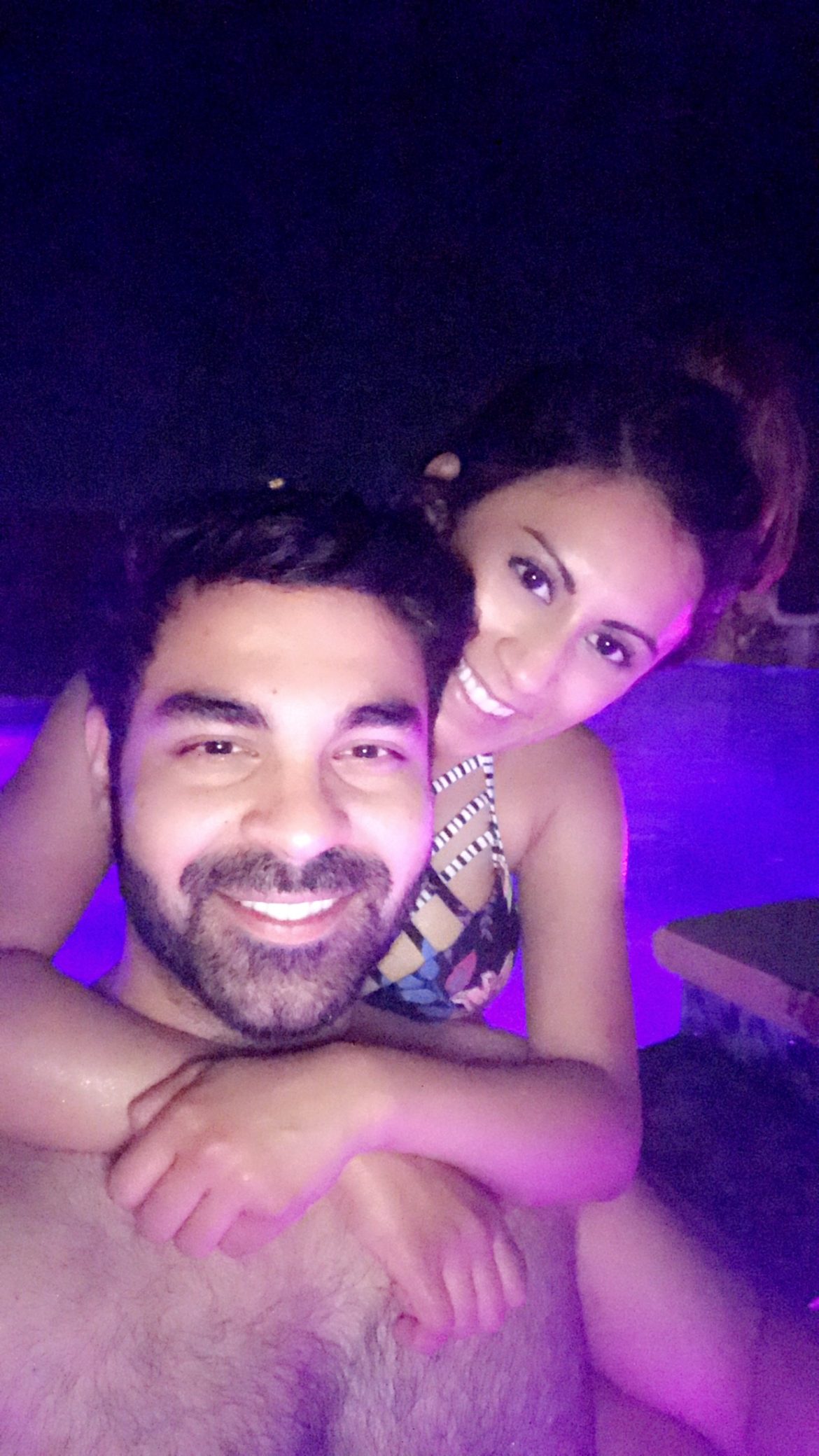 Post Hyenas and Dinner Hot Tub