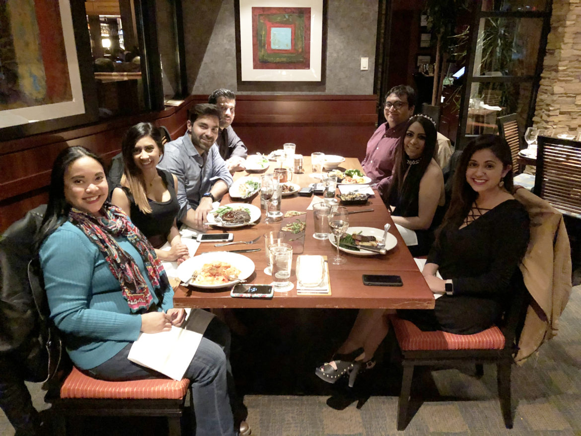 Alyna’s Birthday Dinner